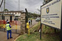Le commissariat de Gigiri, à Nairobi, d'où un tueur en série présumé a réussi à s'enfuir, le 20 août 2024 au Kenya