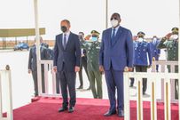 Le président Macky Sall reçoit le chancelier allemand Olaf Schotz à Dakar, le 22 mai 2022 (2)