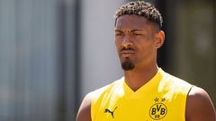 Borussia Dortmund striker Sebastien Haller has been diagnosed with testicular tumour