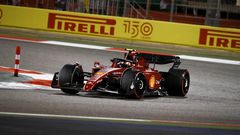 Charles Leclerc lors du Grand Prix de Bahreïn, le 20 mars 2022