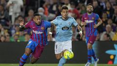 Depay a ouvert le score pour le Barça face au Celta Vigo
