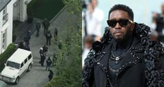 P Diddy home raided
