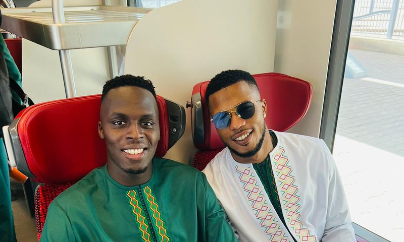 Edouard Mendy et Keïta Baldé