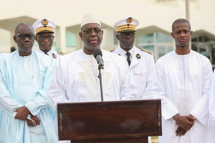 Macky Sall à Tivaouane, le 27 mai 2022