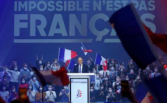 ric Zemmour, the French presidential candidate, delivered a speech in Villepinte, France last month.