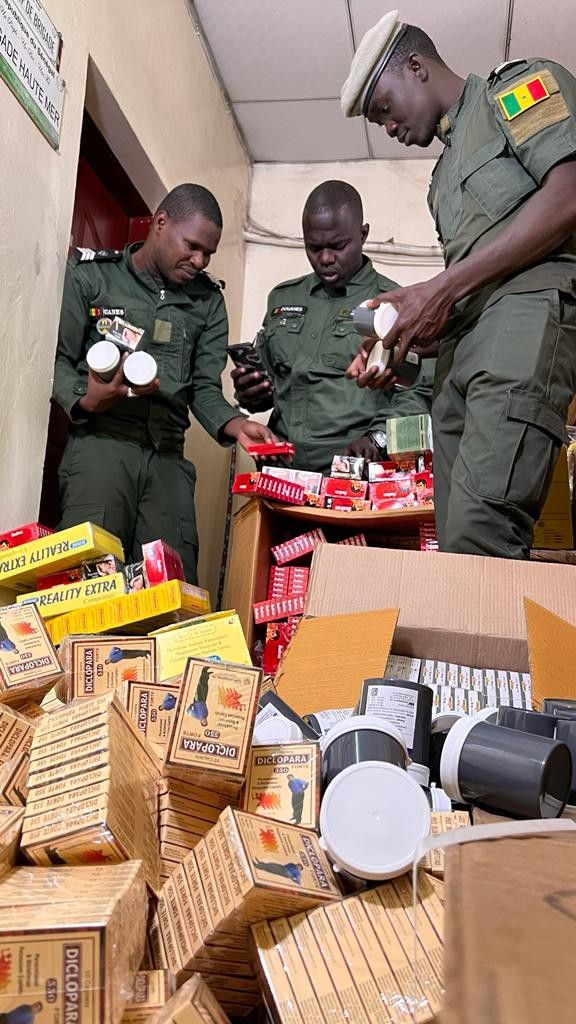 Des faux médicaments d'une contrevaleur de 546 millions FCFA saisis à Thiaroye Guedj (2)