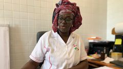 Mme Bigué Ba Mbodj, présidente de l'Association nationale des sages-femmes d'Etat du Sénégal