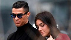 Cristiano Ronaldo et sa compagne Georgina