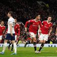 Cristiano Ronaldo scored a hat-trick for Man United against Tottenham on Saturday