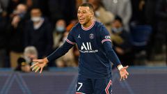 Mbappé célébrant le but victorieux face au Réal Madrid