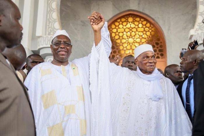 Le président Macky Sall se réconcilie avec son homologue et prédécesseur Abdoulaye Wade