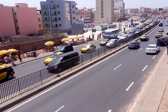 Circulation à Dakar