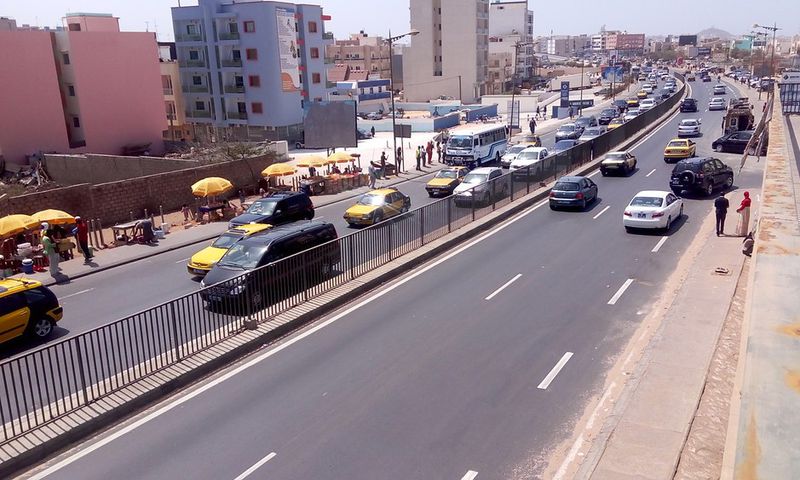Circulation à Dakar