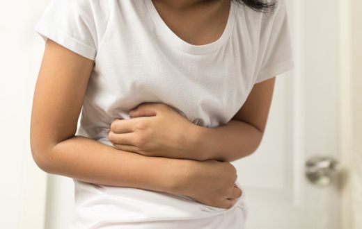 Une personne atteinte de diarrhée