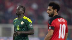 Senegal's Sadio Mane and Egypt's Mohamed Salah will replay the AFCON final when they contest their World Cup qualifiers playoff double-header. Visionhaus/Getty Images