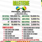 Billetterie Sénégal - Rwanda