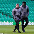 Kolo Touré et Brendan Rodgers