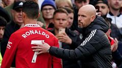 Cristiano Ronaldo fell out with Ten Hag