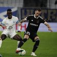 Le milieu de terrain Pape Guèye face à Qarabaq