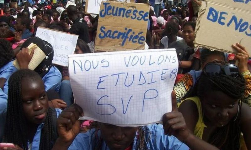 Des élèves qui veulent étudier