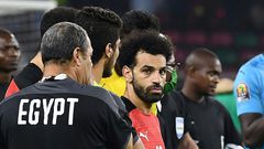 Mohamed Salah and Egypt will get a chance to bounce back from their Cup of Nations final defeat when they play Senegal again in a World Cup qualifying play-off