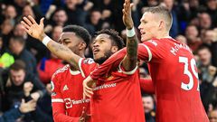 Manchester United killed off the game in the second half after goals from substitutes Fred and Anthony Elanga