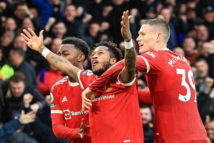 Manchester United killed off the game in the second half after goals from substitutes Fred and Anthony Elanga