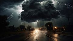 orage violent