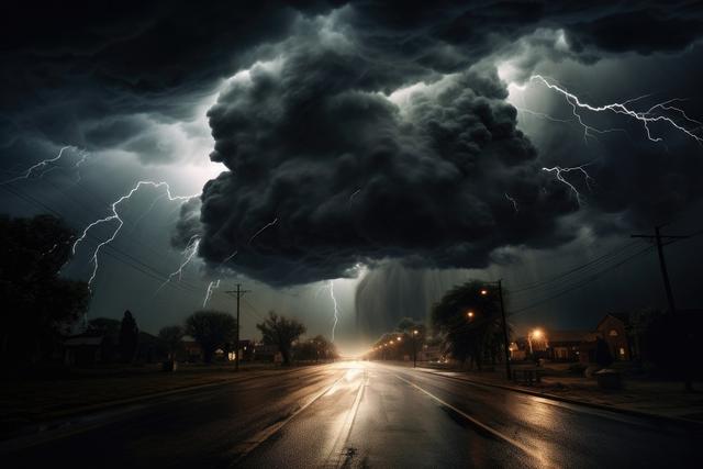 orage violent