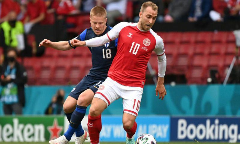 Christian Eriksen's last appearance was in the Euro group match against Finland in June when he suffered a cardiac arrest