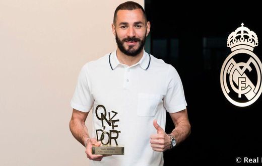 Benzema, Prix Onze d'Or 2022