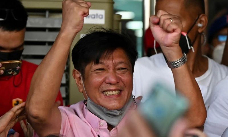 Ferdinand Marcos Junior alias Bongbong élu président des Philipines avec près de 30 millions de voix, soit presque deux fois plus que sa principale rivale, la vice-présidente sortante Leni Robredo