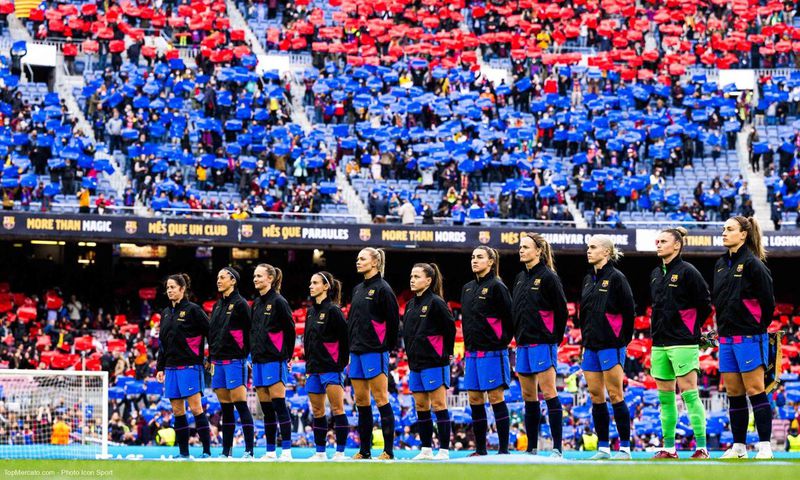 Le match de Women's Champions League entre le FC Barcelone et le Real Madrid s'offre un nouveau record