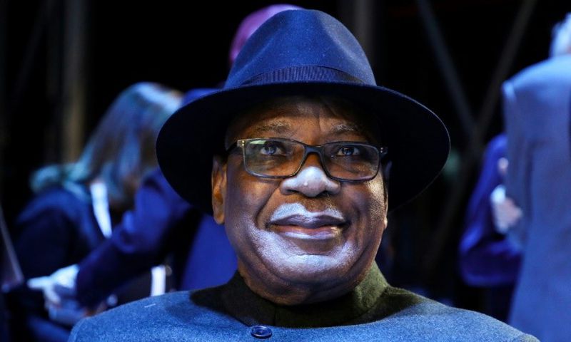 Under pressure: President Ibrahim Boubacar Keita, known by his initials as IBK