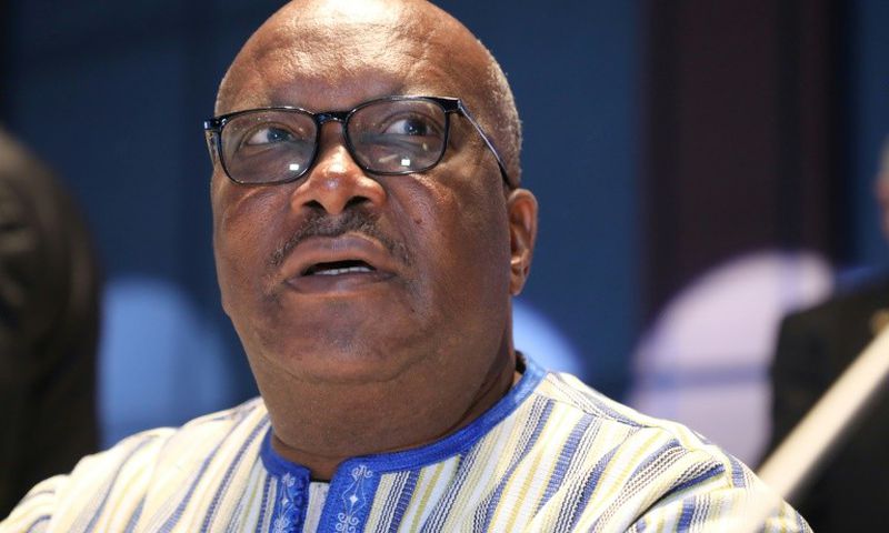 Embattled: Burkina Faso President Roch Marc Christian Kabore