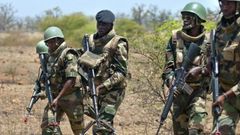 Des soldats sénégalais en Casamance