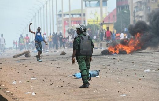 Manifestations à Conakry