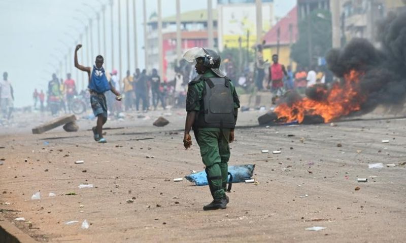 Manifestations à Conakry
