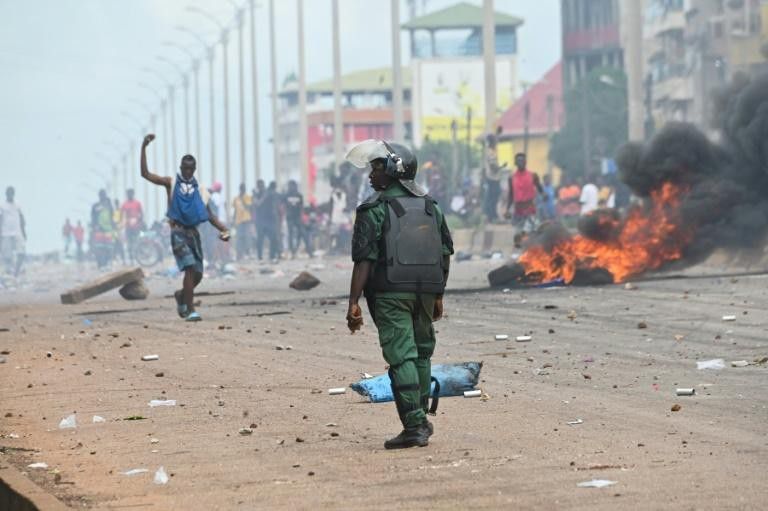 Manifestations à Conakry