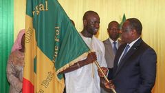 Remise-drapeau au palais Macky Sall-Cheikhou Kouyaté