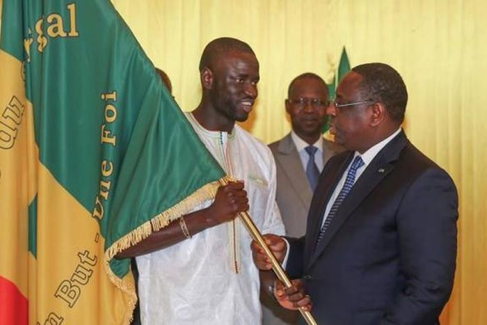 Remise-drapeau au palais Macky Sall-Cheikhou Kouyaté