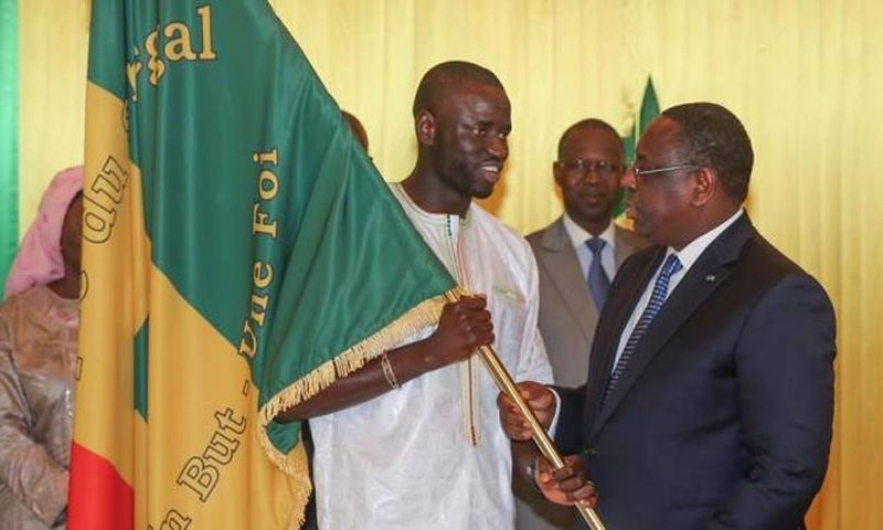 Remise-drapeau au palais Macky Sall-Cheikhou Kouyaté