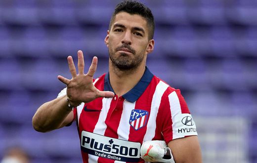Luis Suarez sous les couleurs de l'Atlético de Madrid