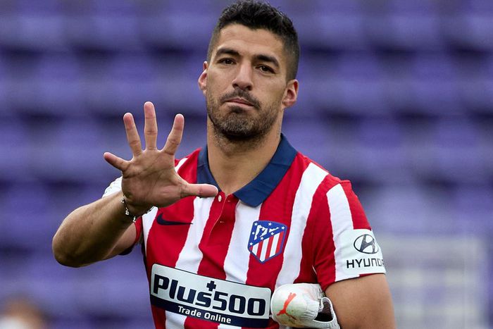 Luis Suarez sous les couleurs de l'Atlético de Madrid
