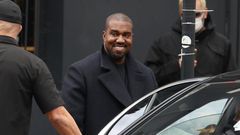 Kanye West in London.