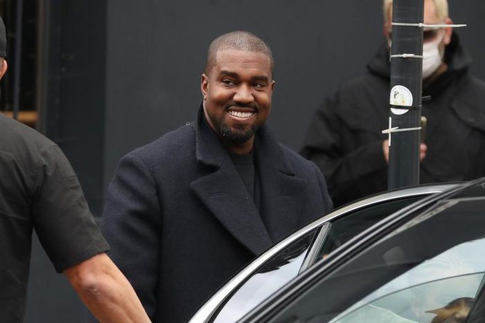 Kanye West in London.