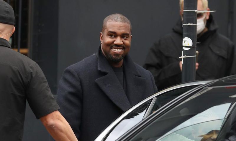 Kanye West in London.