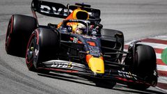 Max Verstappen s'impose pour la deuxième fois à Barcelone. (R. de Waal/Presse Sport)