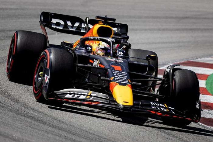 Max Verstappen s'impose pour la deuxième fois à Barcelone. (R. de Waal/Presse Sport)