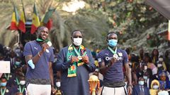 Senegal President rewards players with $87,000 and plots of land for winning AFCON